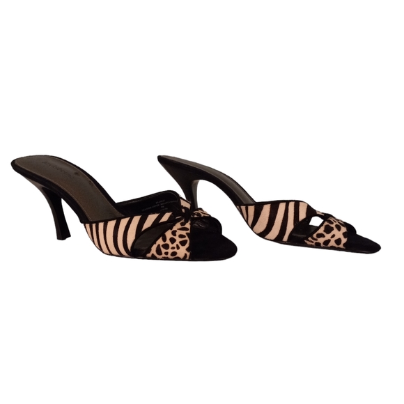 Liz Claiborne Animal Print Heeled Sandals | US 9 - Picture 6 of 8
